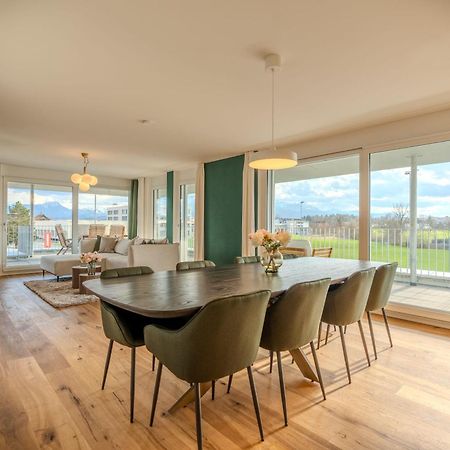 Visionary Hospitality Rothenburg, Lucerne - Premium Apartments With Free Parking, Washer, Kitchen, Terrace, 15' City Ngoại thất bức ảnh