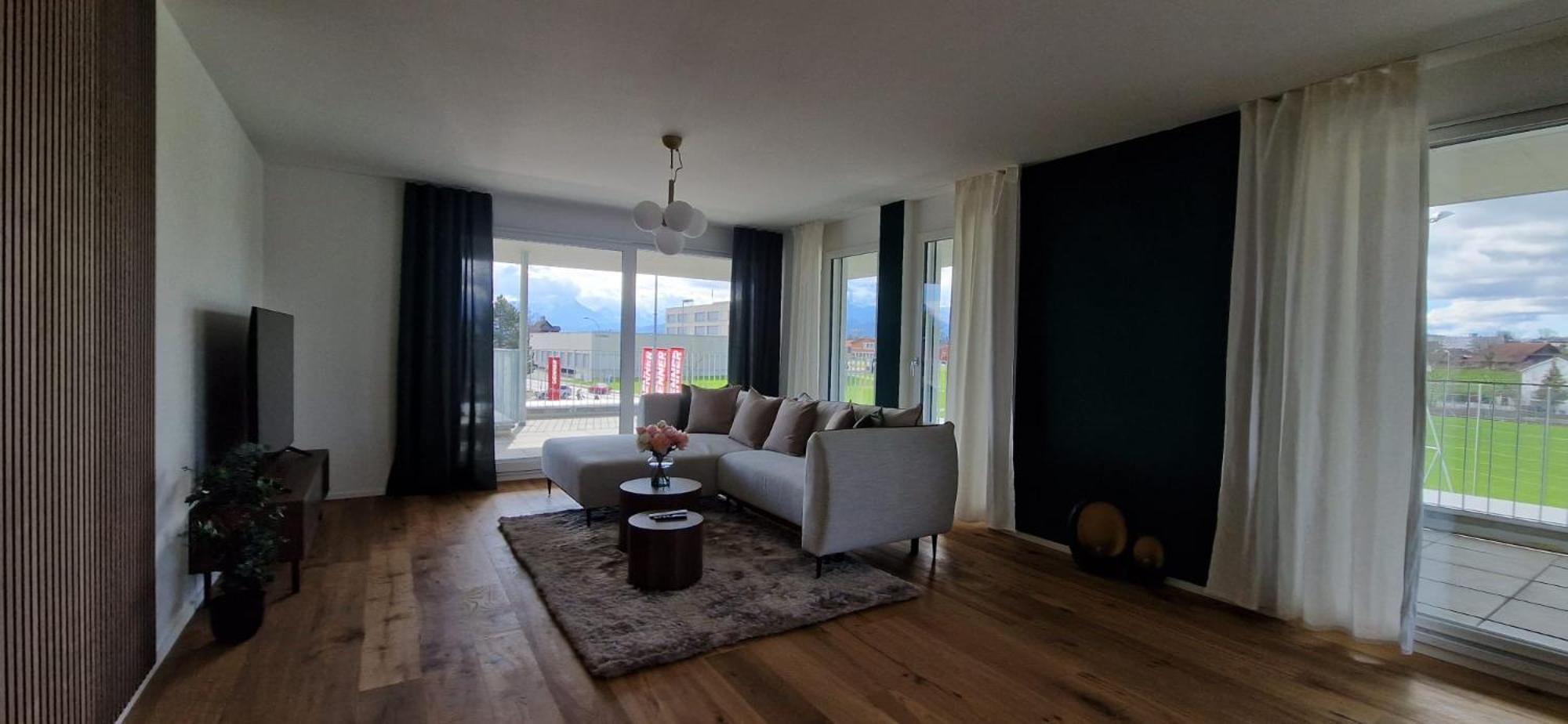Visionary Hospitality Rothenburg, Lucerne - Premium Apartments With Free Parking, Washer, Kitchen, Terrace, 15' City Ngoại thất bức ảnh